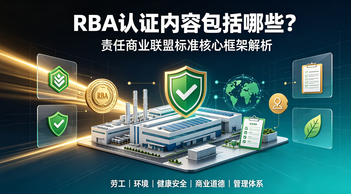 东南亚RBA认证内容包括哪些？