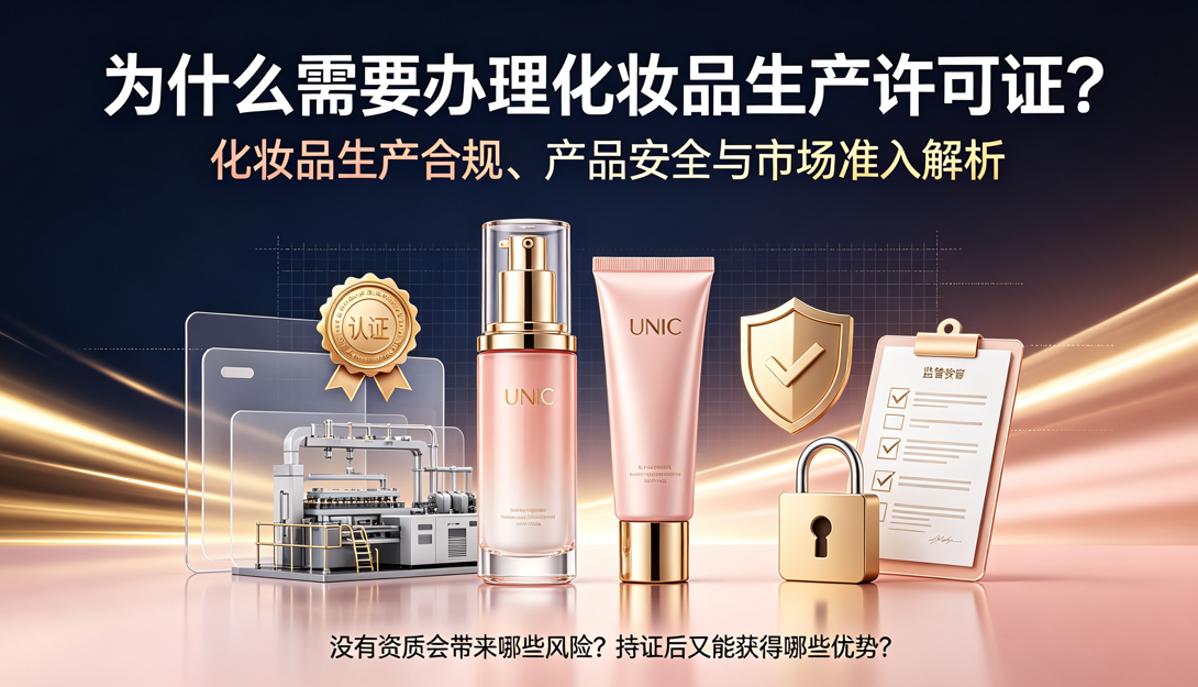 为什么需要办理化妆品生产许可证？